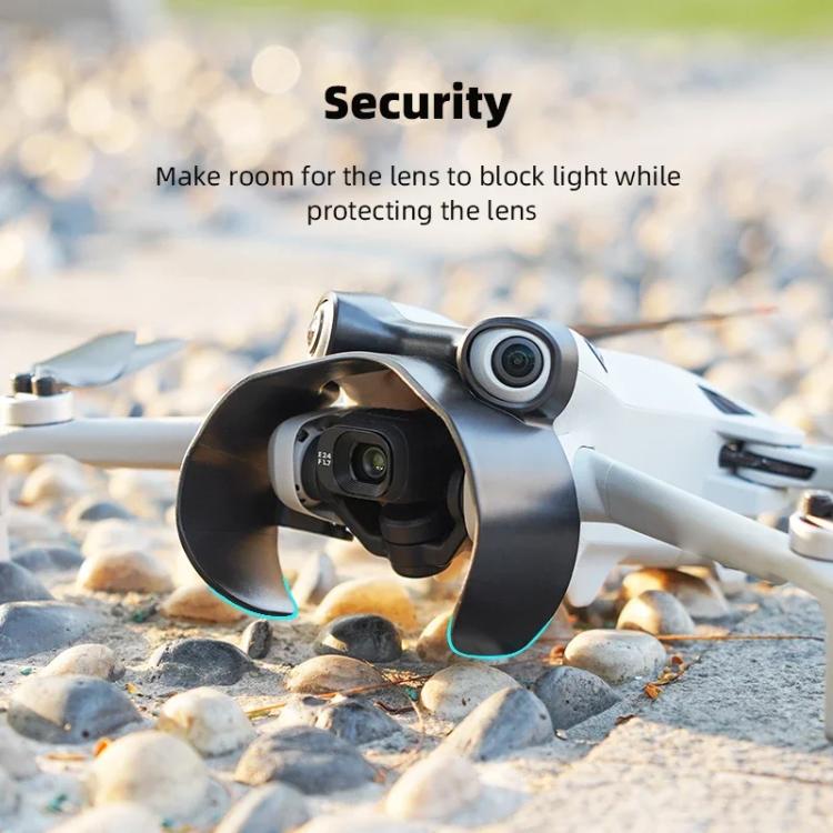 For DJI Mini 4 Pro BRDRC Lens Hood Gimbal Anti-Glare Sunshade Cover (Black) - Other by BRDRC | Online Shopping UK | buy2fix