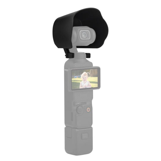 For DJI OSMO Pocket 3 BRDRC Sunshade Lens Protective Cover Hood (Black)