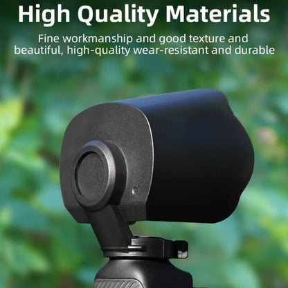 For DJI OSMO Pocket 3 BRDRC Sunshade Lens Protective Cover Hood (Black) - Lens Accessories by BRDRC | Online Shopping UK | buy2fix
