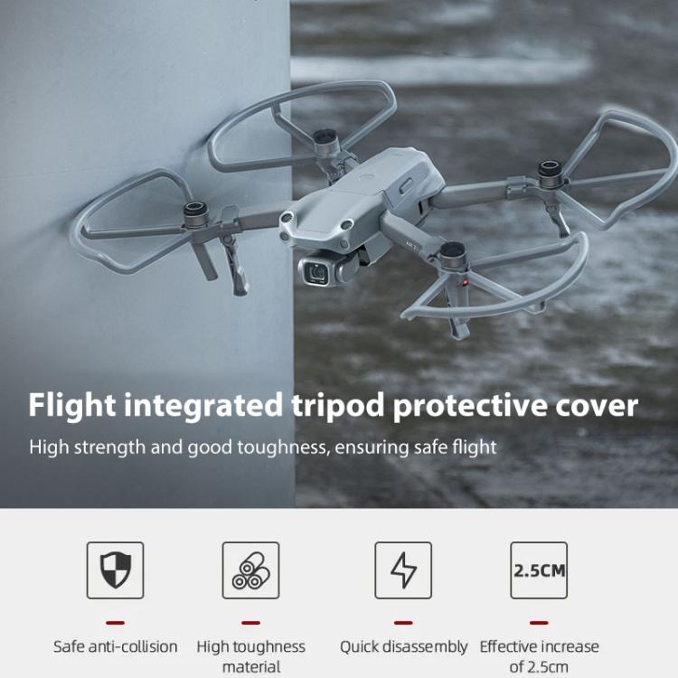 For DJI Mavic Air 2 / Air 2S BRDRC Drone Propeller Protective Guard Anti-collision Ring (Grey) - Holder Series by BRDRC | Online Shopping UK | buy2fix