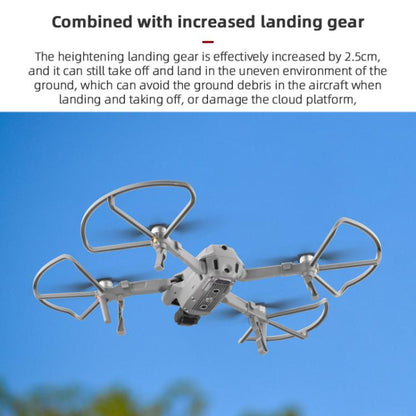 For DJI Mavic Air 2 / Air 2S BRDRC Drone Propeller Protective Guard Anti-collision Ring (Grey) - Holder Series by BRDRC | Online Shopping UK | buy2fix