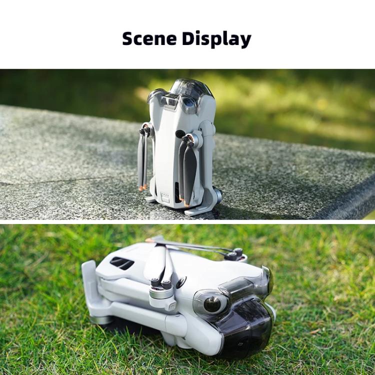 For DJI Mini 4 Pro BRDRC Lens Protective Cover Gimbal Cover (Transparent Black) - Other by BRDRC | Online Shopping UK | buy2fix