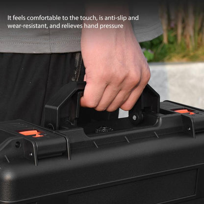 For DJI Mavic 3 Pro BRDRC Safety Carrying Case Storage Bag Hard Travel Waterproof Shock-proof Box (Black) - Backpacks & Bags by BRDRC | Online Shopping UK | buy2fix