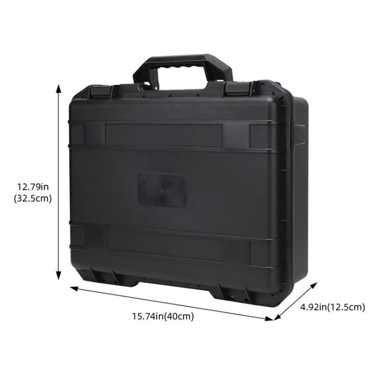 For DJI Mavic 3 Pro BRDRC Safety Carrying Case Storage Bag Hard Travel Waterproof Shock-proof Box (Black) - Backpacks & Bags by BRDRC | Online Shopping UK | buy2fix