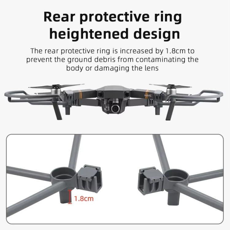 For DJI Mavic Pro BRDRC Drone Propeller Protective Guard Anti-collision Ring (Grey) - Holder Series by BRDRC | Online Shopping UK | buy2fix