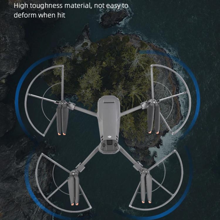 For DJI Mavic 3 / 3 Pro BRDRC Drone Propeller Protective Guard Anti-collision Ring (Grey) - Holder Series by BRDRC | Online Shopping UK | buy2fix