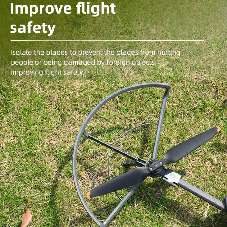 For DJI Mavic 3 / 3 Pro BRDRC Drone Propeller Protective Guard Anti-collision Ring (Grey) - Holder Series by BRDRC | Online Shopping UK | buy2fix