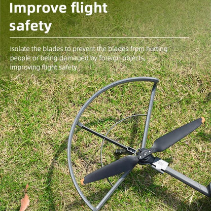 For DJI Mavic 3 / 3 Pro BRDRC Drone Propeller Protective Guard Anti-collision Ring (Grey) - Holder Series by BRDRC | Online Shopping UK | buy2fix