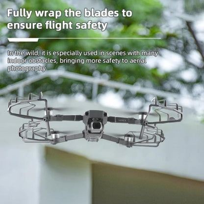 For DJI Mavic 2 Pro / 2 Zoom BRDRC Drone Propeller Surround Protective Guard Anti-collision Ring (Grey) - Holder Series by BRDRC | Online Shopping UK | buy2fix