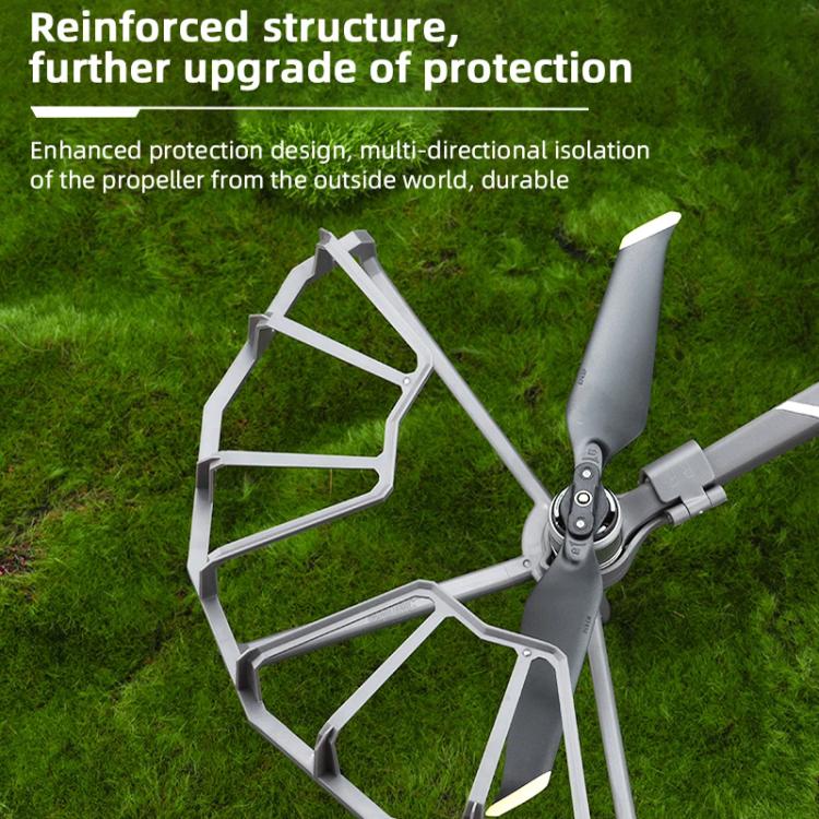 For DJI Mavic 2 Pro / 2 Zoom BRDRC Drone Propeller Surround Protective Guard Anti-collision Ring (Grey) - Holder Series by BRDRC | Online Shopping UK | buy2fix