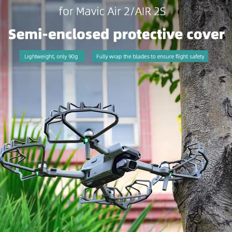 For DJI Air 2S / Mavic Air 2 BRDRC Drone Propeller Protective Guard Anti-collision Ring (Grey) - Other by BRDRC | Online Shopping UK | buy2fix