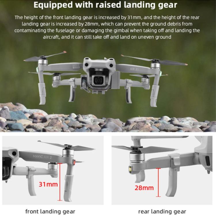For DJI Mavic Air 2 / Air 2S BRDRC Air-Dropping System Thrower Parabolic (Grey) - Other by BRDRC | Online Shopping UK | buy2fix