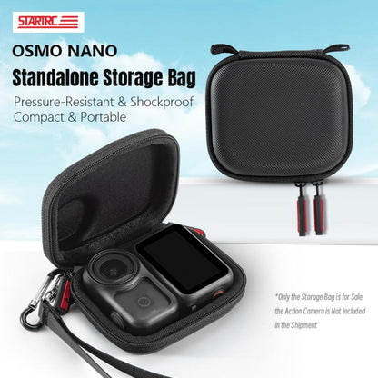 For DJI Osmo Nona STARTRC Camera PU Carry Box Storage Bag (Black) - Case & Bags by STARTRC | Online Shopping UK | buy2fix