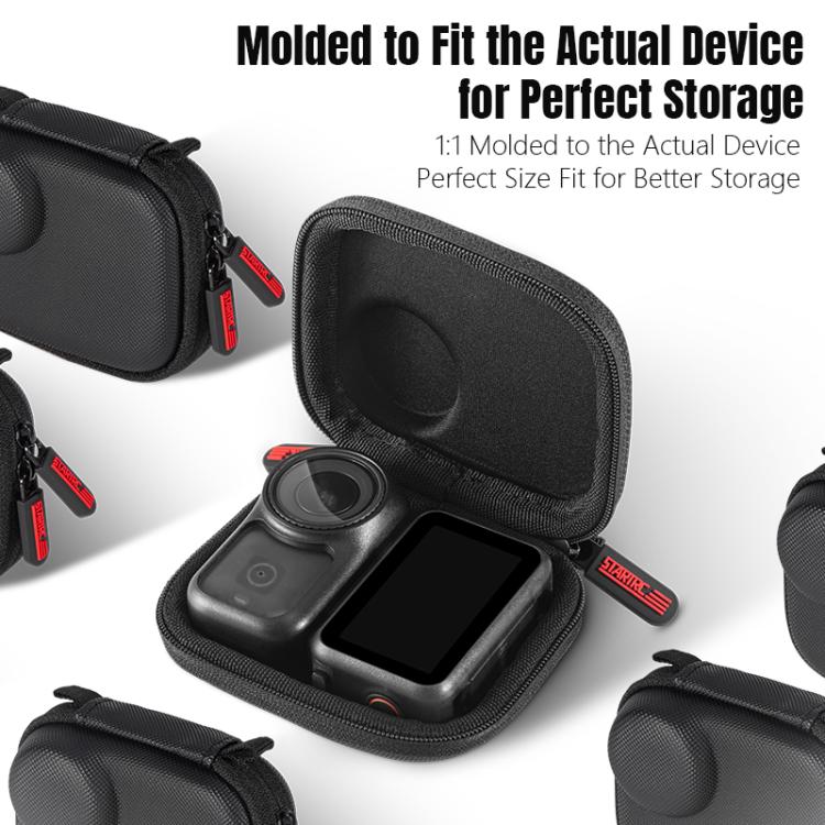 For DJI Osmo Nona STARTRC Camera PU Carry Box Storage Bag (Black) - Case & Bags by STARTRC | Online Shopping UK | buy2fix
