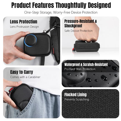 For DJI Osmo Nona STARTRC Camera PU Carry Box Storage Bag (Black) - Case & Bags by STARTRC | Online Shopping UK | buy2fix