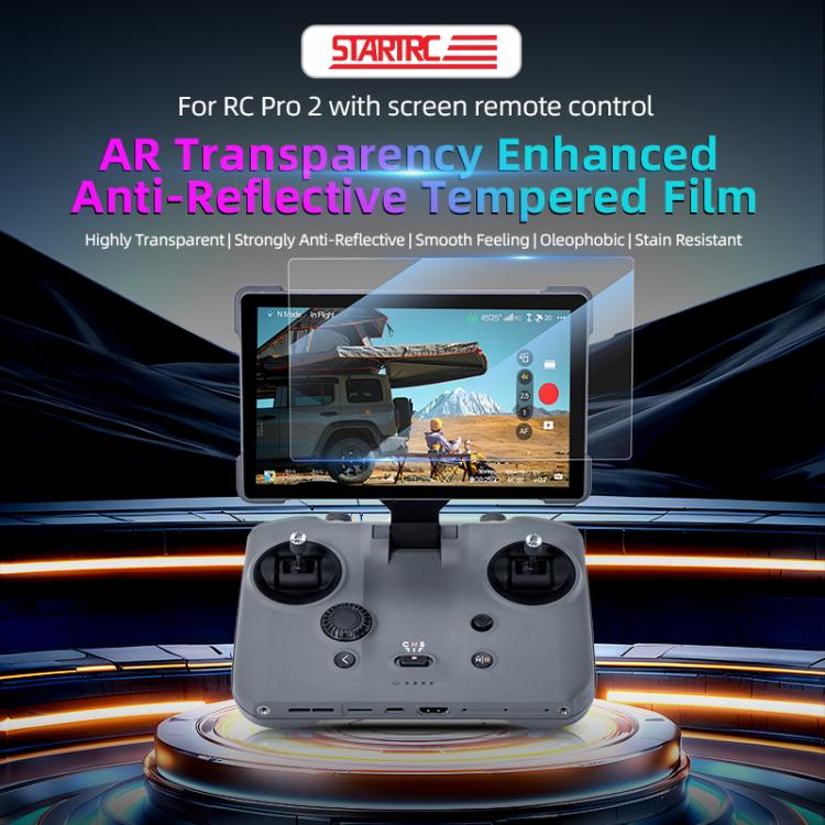 STARTRC HD AR Tempered Glass Film for DJI Mavic 4 Pro / RC Pro 2 (Transparent) - Others by STARTRC | Online Shopping UK | buy2fix