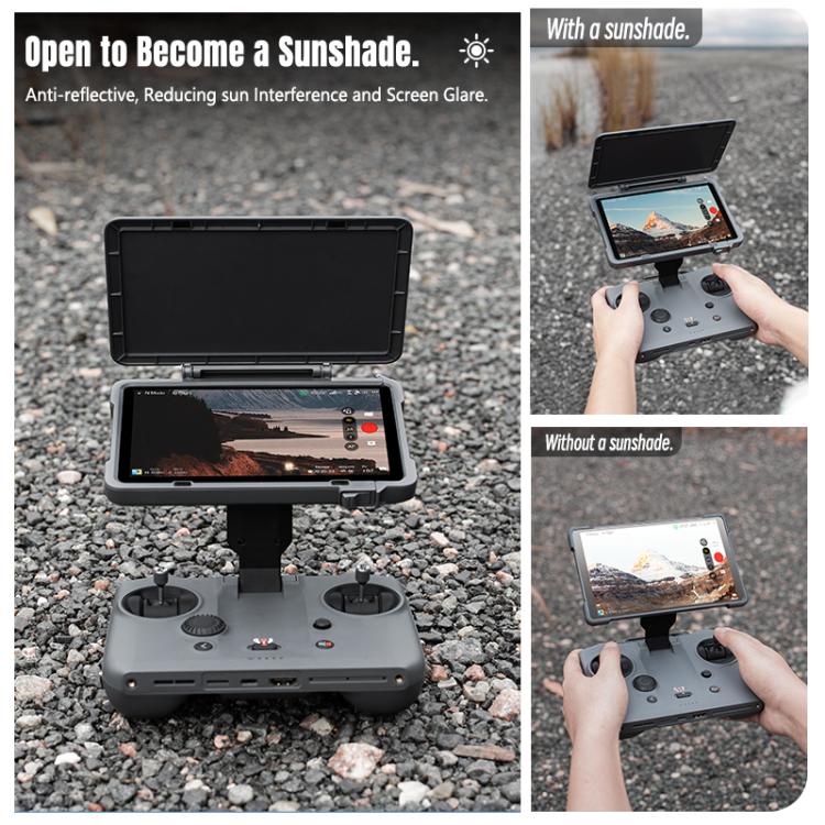 For DJI RC Pro 2 STARTRC Remote Control Sunshade Protection Cover (Grey) - Lens Hood by STARTRC | Online Shopping UK | buy2fix