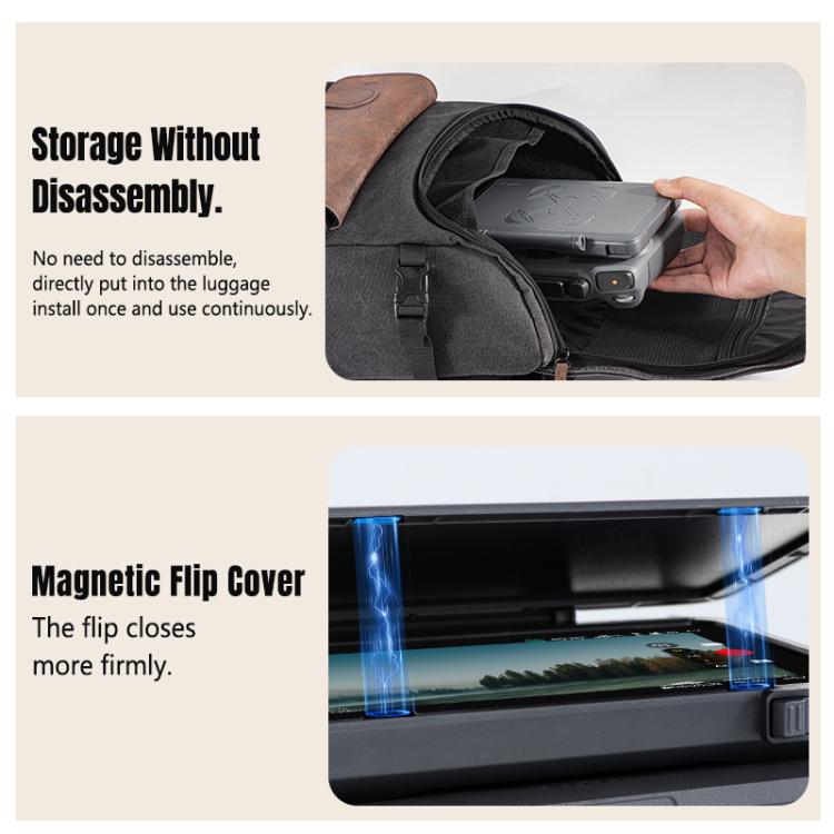 For DJI RC Pro 2 STARTRC Remote Control Sunshade Protection Cover (Grey) - Lens Hood by STARTRC | Online Shopping UK | buy2fix