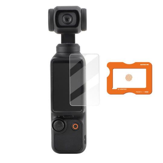 For DJI Osmo Pocket 4 / 3 Sunnylife Screen Protector AR Anti-reflection Tempered Glass Film with Film Locator