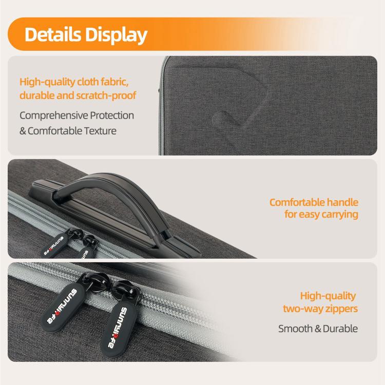 For DJI Mavic 4 Pro Sunnylife Drone Kit Carrying Case Storage Bag (Grey) - Backpacks & Bags by Sunnylife | Online Shopping UK | buy2fix