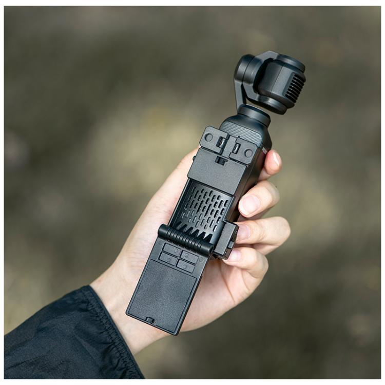For DJI Osmo Pocket 3 STARTRC Folding Magnetic Mount Base Fixed Bracket (Black) - Mount & Holder by STARTRC | Online Shopping UK | buy2fix