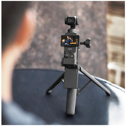 For DJI Osmo Pocket 3 STARTRC Folding Magnetic Mount Base Fixed Bracket (Black) - Mount & Holder by STARTRC | Online Shopping UK | buy2fix