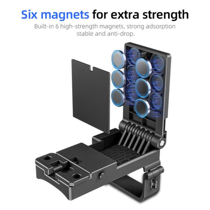 For DJI Osmo Pocket 3 STARTRC Folding Magnetic Mount Base Fixed Bracket (Black) - Mount & Holder by STARTRC | Online Shopping UK | buy2fix