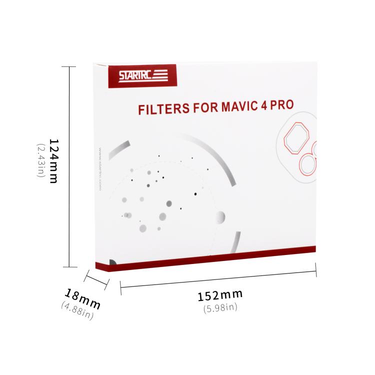 For DJI Mavic 4 Pro STARTRC 4 in 1 CPL ND8 ND32 ND64 Lens Filter Kit - Lens Filter by STARTRC | Online Shopping UK | buy2fix