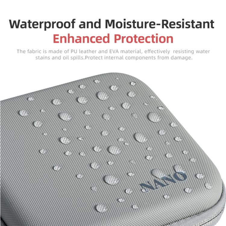 For DJI Osmo Nano STARTRC Portable Carrying Box Mini Standard Combo Bag (Grey) - Case & Bags by STARTRC | Online Shopping UK | buy2fix