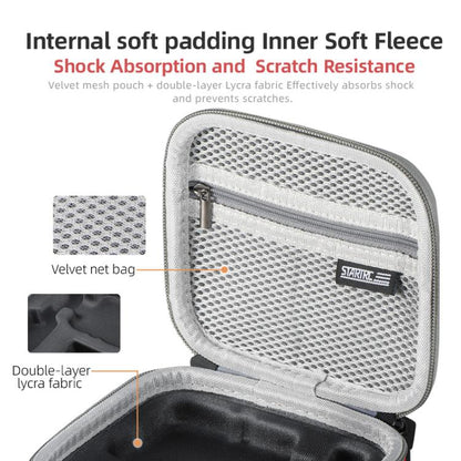 For DJI Osmo Nano STARTRC Portable Carrying Box Mini Standard Combo Bag (Grey) - Case & Bags by STARTRC | Online Shopping UK | buy2fix