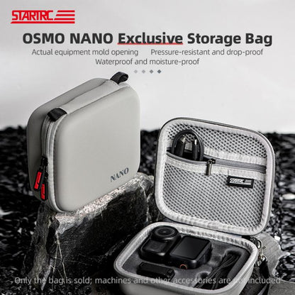 For DJI Osmo Nano STARTRC Portable Carrying Box Mini Standard Combo Bag (Grey) - Case & Bags by STARTRC | Online Shopping UK | buy2fix