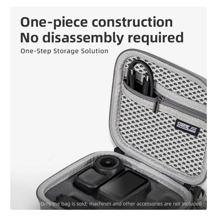 For DJI Osmo Nano STARTRC Portable Carrying Box Mini Standard Combo Bag (Grey) - Case & Bags by STARTRC | Online Shopping UK | buy2fix