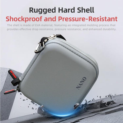 For DJI Osmo Nano STARTRC Portable Carrying Box Mini Standard Combo Bag (Grey) - Case & Bags by STARTRC | Online Shopping UK | buy2fix