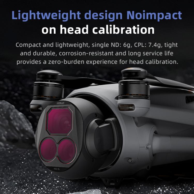 For DJI Mavic 4 Pro STARTRC 4 in 1 ND8 ND16 ND32 ND64 Lens Filter Kit - Lens Filter by STARTRC | Online Shopping UK | buy2fix