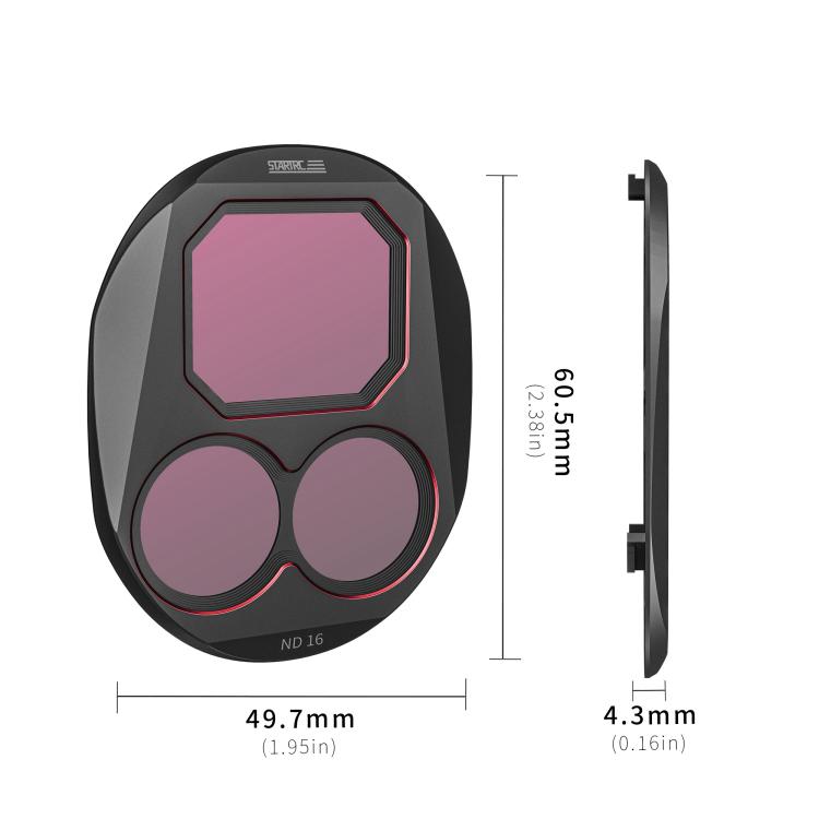 For DJI Mavic 4 Pro STARTRC 4 in 1 ND8 ND16 ND32 ND64 Lens Filter Kit - Lens Filter by STARTRC | Online Shopping UK | buy2fix