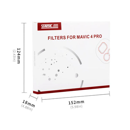 For DJI Mavic 4 Pro STARTRC 4 in 1 ND8 ND16 ND32 ND64 Lens Filter Kit - Lens Filter by STARTRC | Online Shopping UK | buy2fix