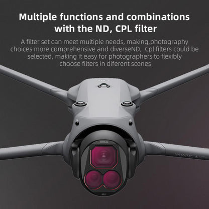 For DJI Mavic 4 Pro STARTRC 4 in 1 ND8 ND16 ND32 ND64 Lens Filter Kit - Lens Filter by STARTRC | Online Shopping UK | buy2fix