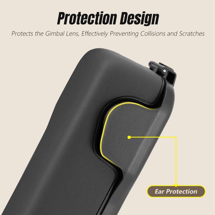 For DJI Osmo Pocket 3 STARTRC Short Type Protective Case Cover (Black) - Case & Bags by STARTRC | Online Shopping UK | buy2fix