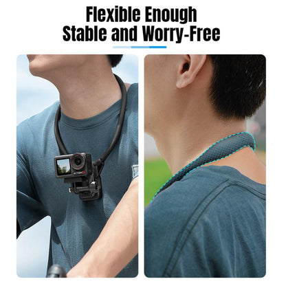STARTRC Lazy Neck Bracket V3 POV View Mount with Chest Strap (Black) - Mount & Holder by STARTRC | Online Shopping UK | buy2fix