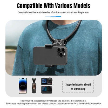 STARTRC Lazy Neck Bracket V3 POV View Mount with Chest Strap (Black) - Mount & Holder by STARTRC | Online Shopping UK | buy2fix