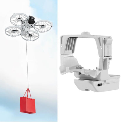 For DJI Flip STARTRC Air-Dropping System Thrower Parabolic (Grey) - Holder Series by STARTRC | Online Shopping UK | buy2fix