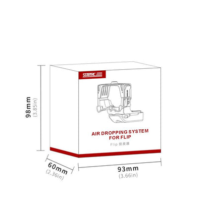 For DJI Flip STARTRC Air-Dropping System Thrower Parabolic (Grey) - Holder Series by STARTRC | Online Shopping UK | buy2fix