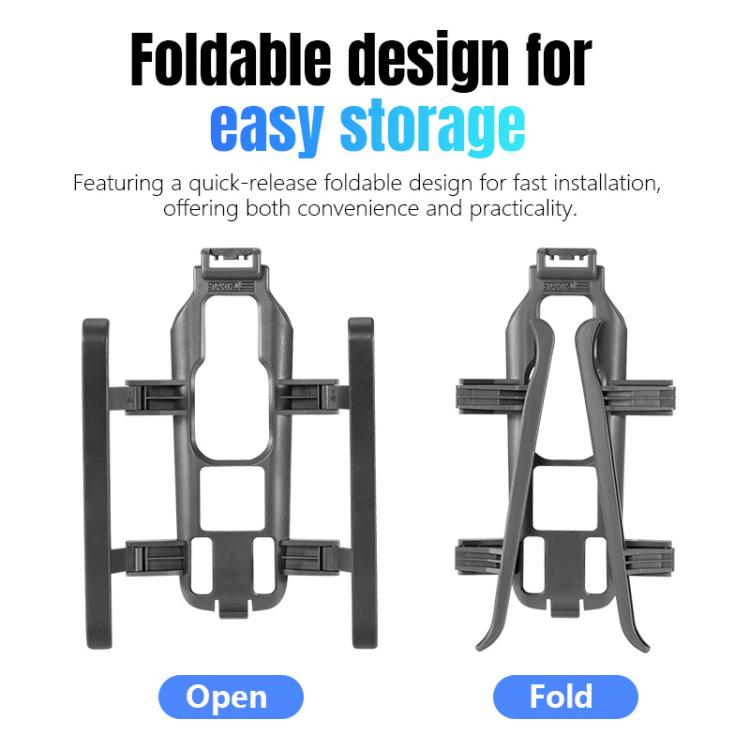 For DJI Mavic 4 Pro STARTRC Sled Anti-fall Anti-dirt Heightened Landing Gear Training Rack (Grey) - Other by STARTRC | Online Shopping UK | buy2fix