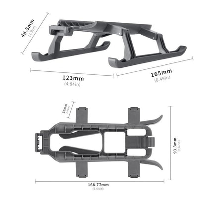 For DJI Mavic 4 Pro STARTRC Sled Anti-fall Anti-dirt Heightened Landing Gear Training Rack (Grey) - Other by STARTRC | Online Shopping UK | buy2fix