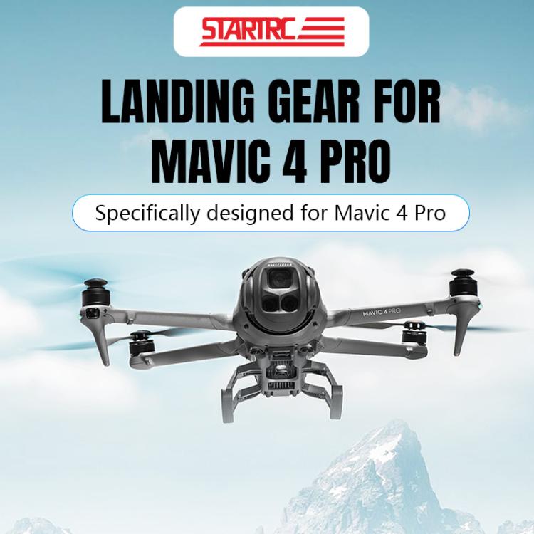 For DJI Mavic 4 Pro STARTRC Sled Anti-fall Anti-dirt Heightened Landing Gear Training Rack (Grey) - Other by STARTRC | Online Shopping UK | buy2fix