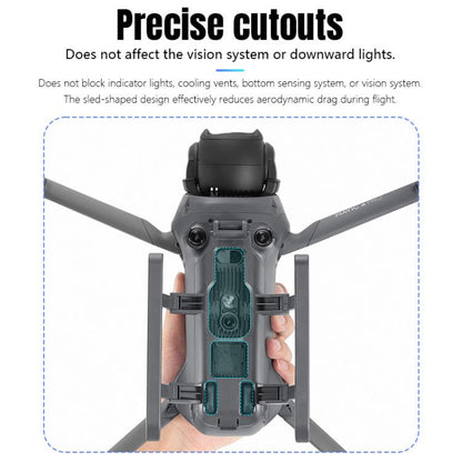 For DJI Mavic 4 Pro STARTRC Sled Anti-fall Anti-dirt Heightened Landing Gear Training Rack (Grey) - Other by STARTRC | Online Shopping UK | buy2fix