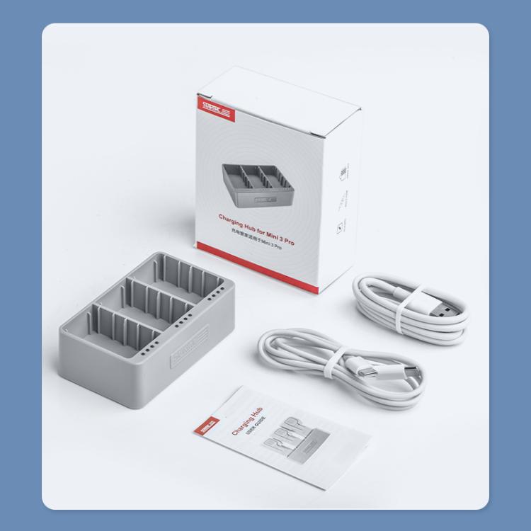 For DJI Mini 3 Pro STARTRC 3 in 1 Charging Butler Battery Charger (Grey) - Other by STARTRC | Online Shopping UK | buy2fix