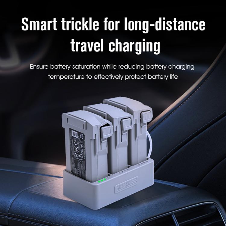 For DJI Mini 3 Pro STARTRC 3 in 1 Charging Butler Battery Charger (Grey) - Other by STARTRC | Online Shopping UK | buy2fix