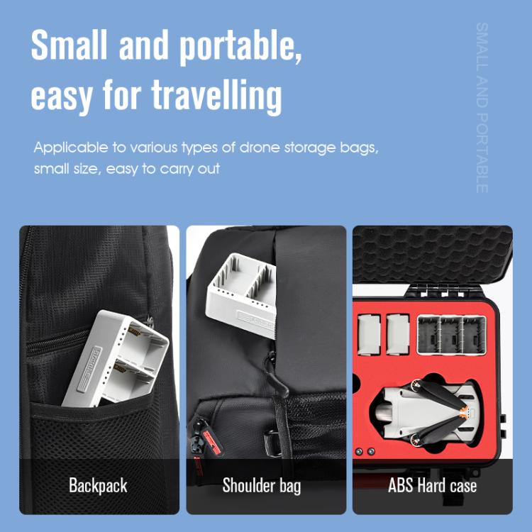 For DJI Mini 3 Pro STARTRC 3 in 1 Charging Butler Battery Charger (Grey) - Other by STARTRC | Online Shopping UK | buy2fix