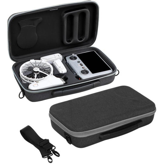 For DJI Flip Sunnylife Simple Storage Bag Shoulder Handbag (Black)